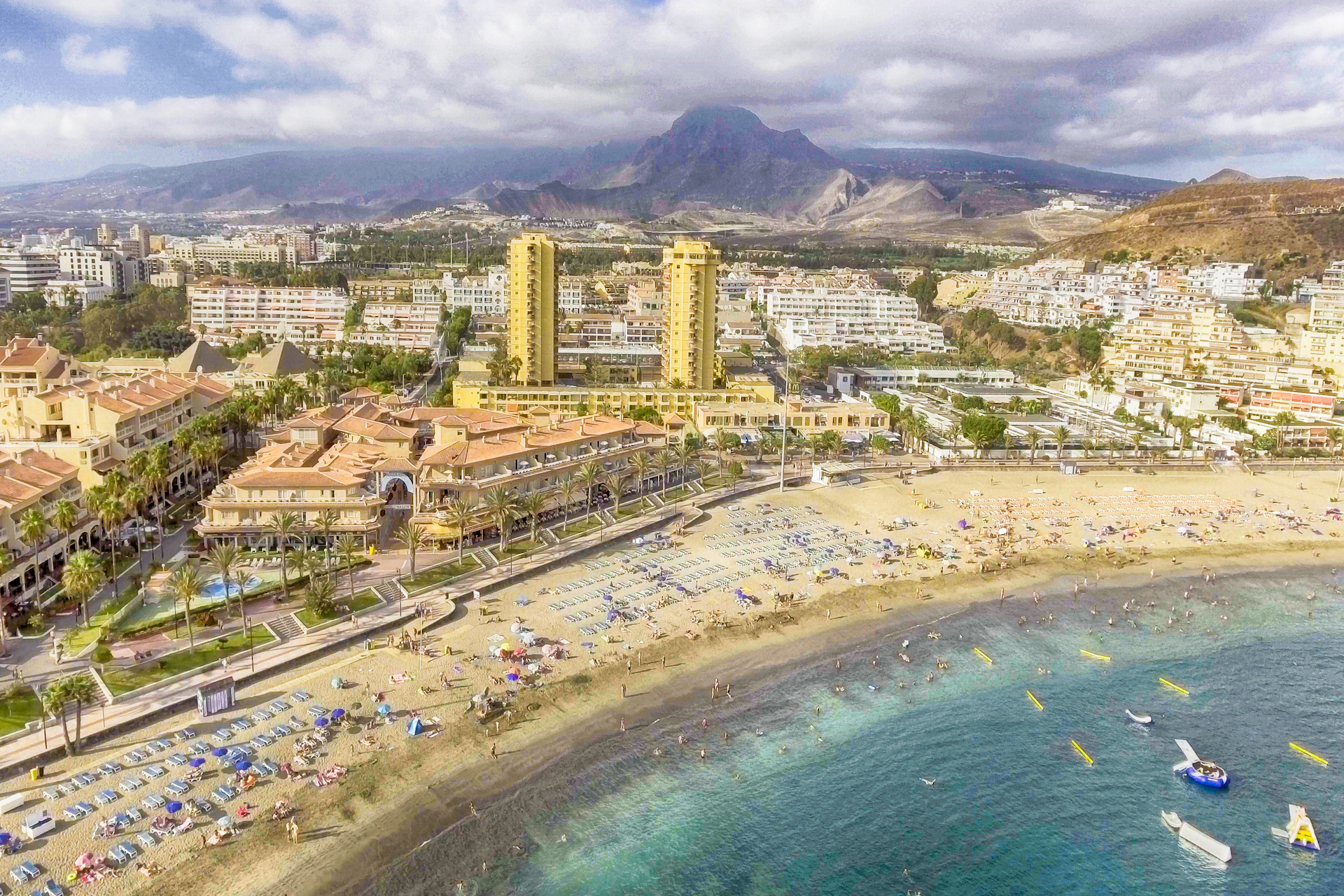 Aerial view of Playa de Los Cristianos – Tenerife, Spain All About Tenerife Things To Do In Tenerife Most Popular Attractions In Tenerife