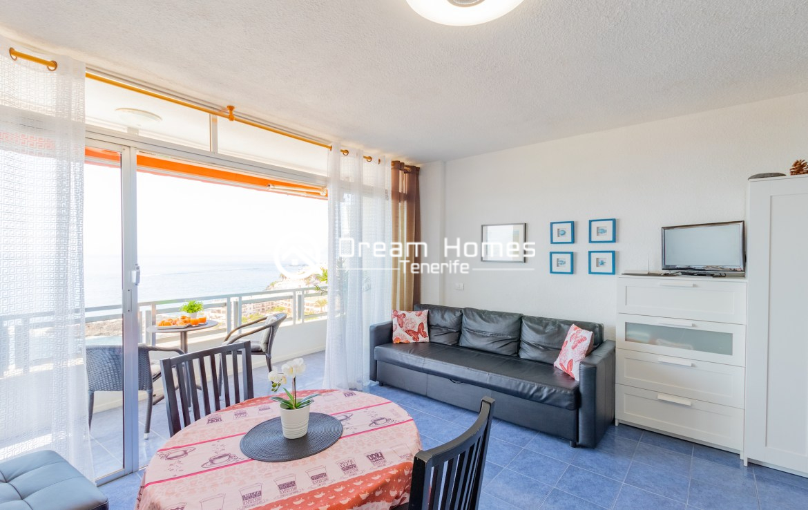 Arenas Negras One Bedroom Apartment, Puerto de Santiago Living Room Real Estate Dream Homes Tenerife