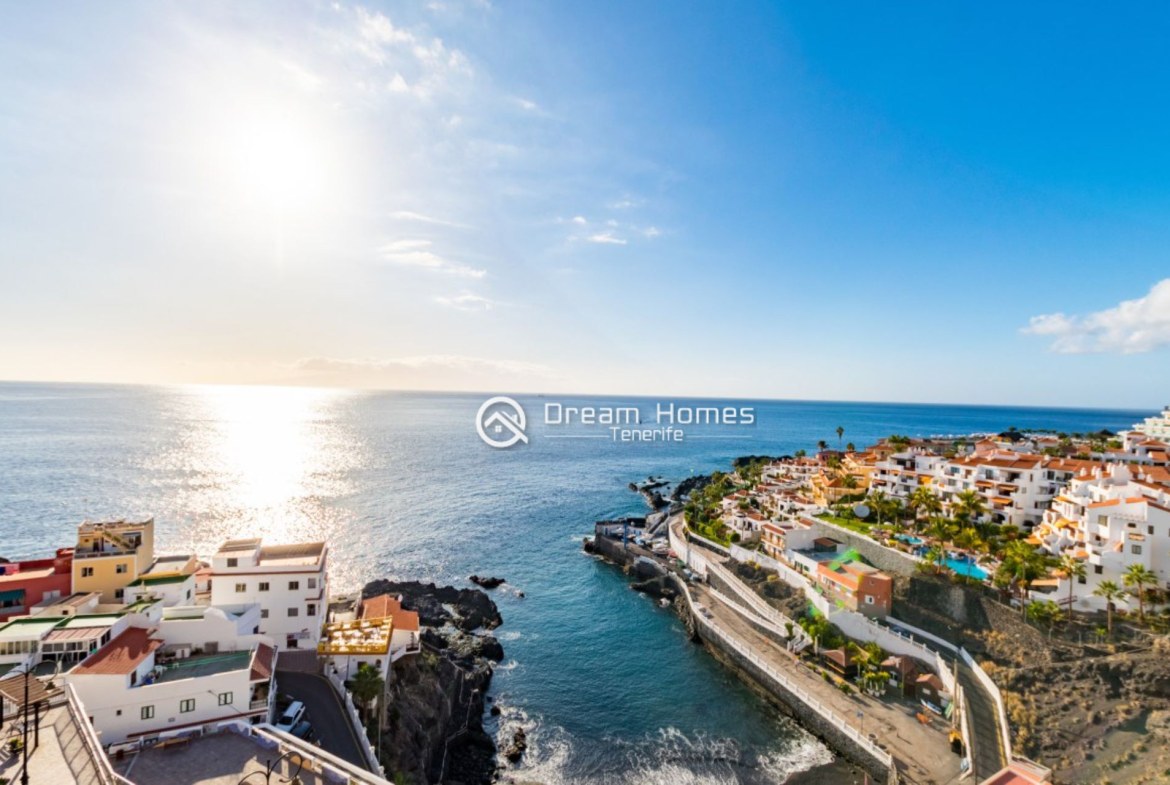Santiago Beach Studio Apartment, Puerto de Santiago Views Real Estate Dream Homes Tenerife