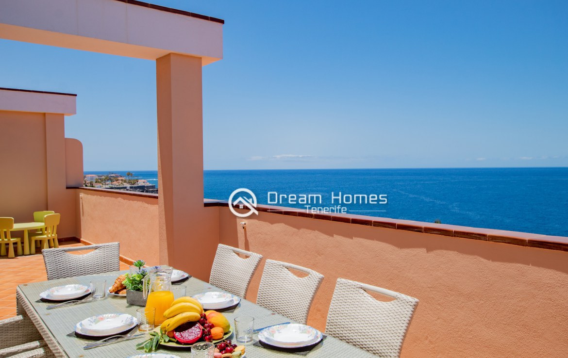 For Holiday Rent Four Bedroom Ocean View Penthouse With Jacuzzi Terrace Real Estate Dream Homes Tenerife