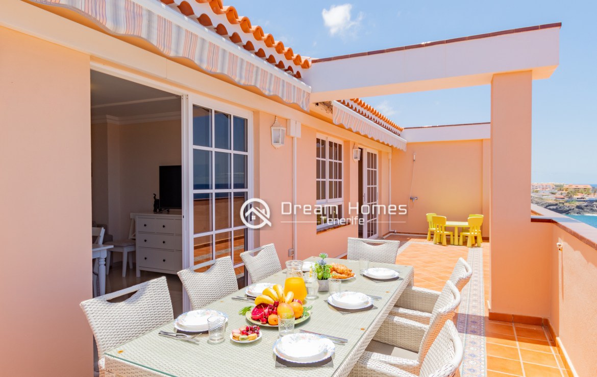 For Holiday Rent Four Bedroom Ocean View Penthouse With Jacuzzi Terrace Real Estate Dream Homes Tenerife