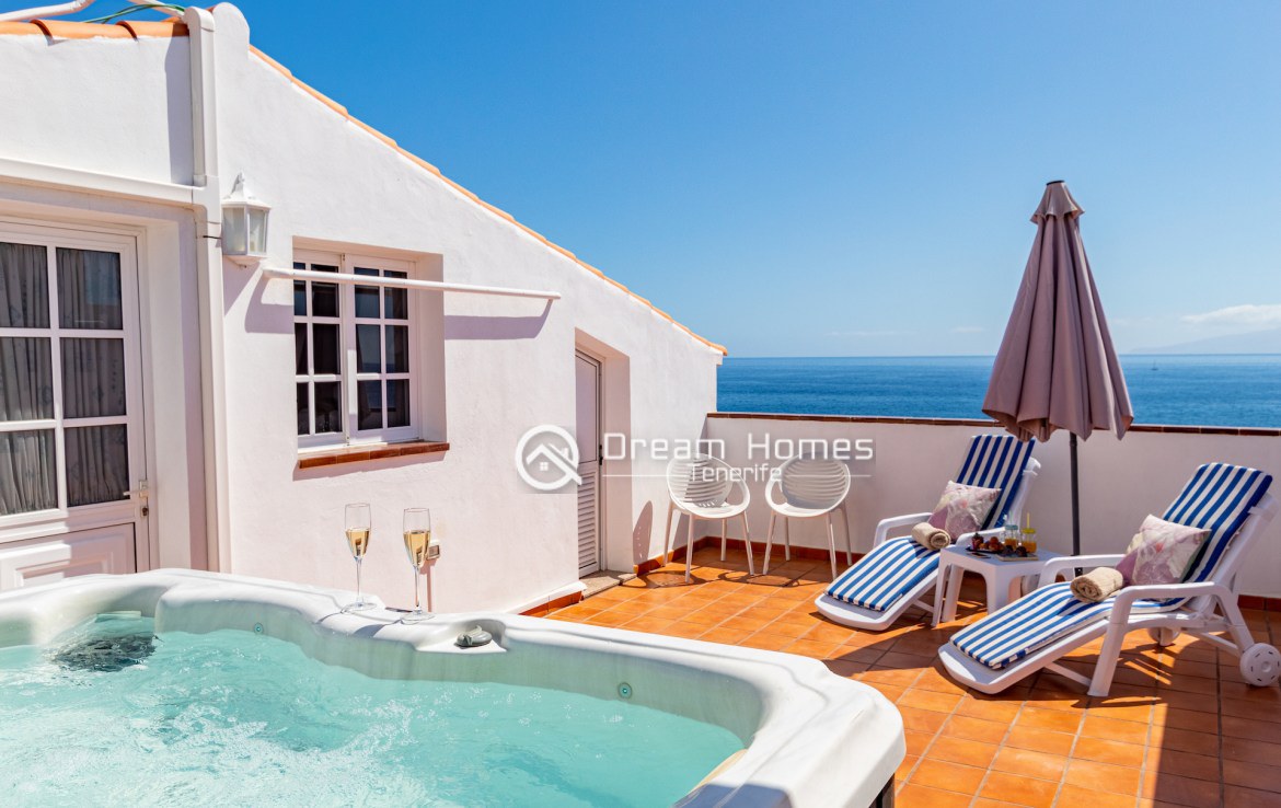 For Holiday Rent Four Bedroom Ocean View Penthouse With Jacuzzi Terrace Real Estate Dream Homes Tenerife