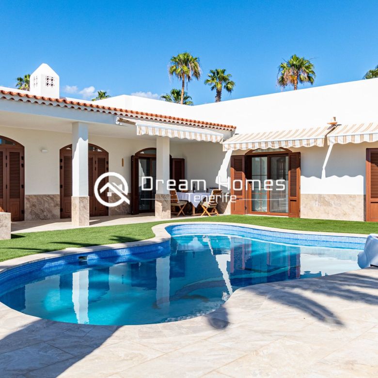 Blue Dream Villa With Private Pool Swimming Pool Real Estate Dream Homes Tenerife