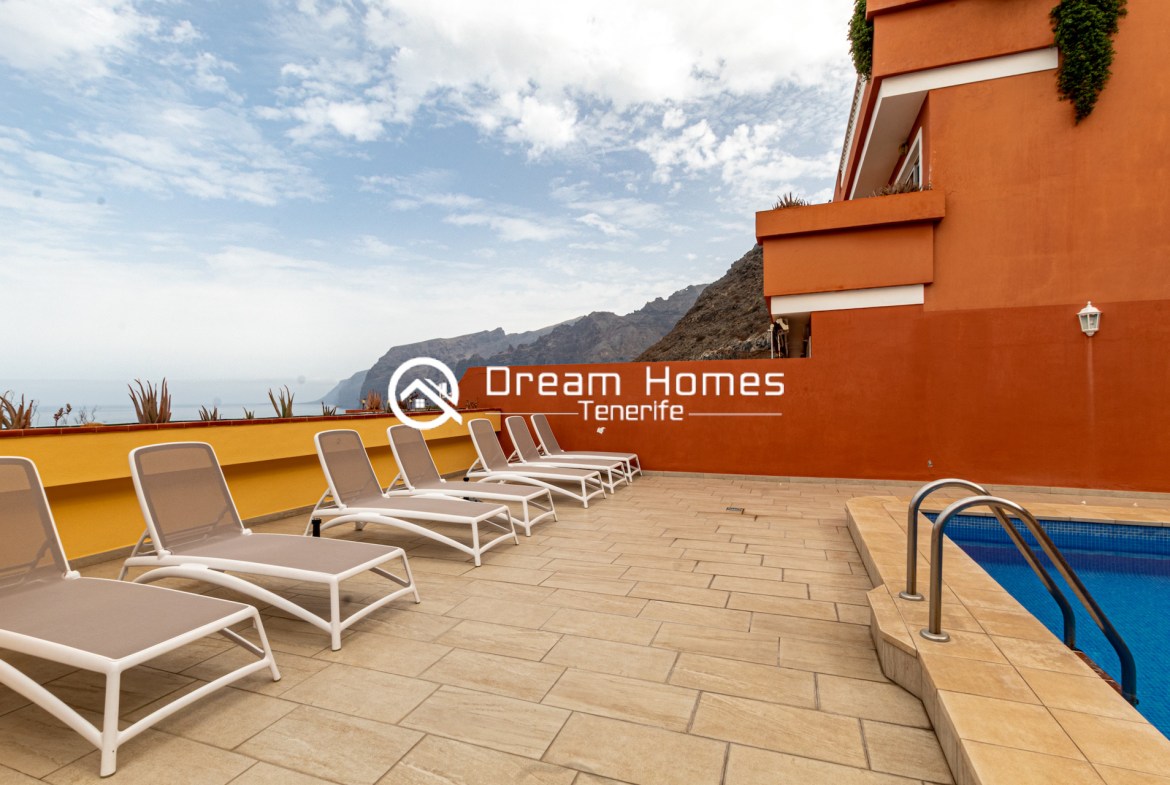 Fantastic View Los Gigantes Apartment Terrace Real Estate Dream Homes Tenerife
