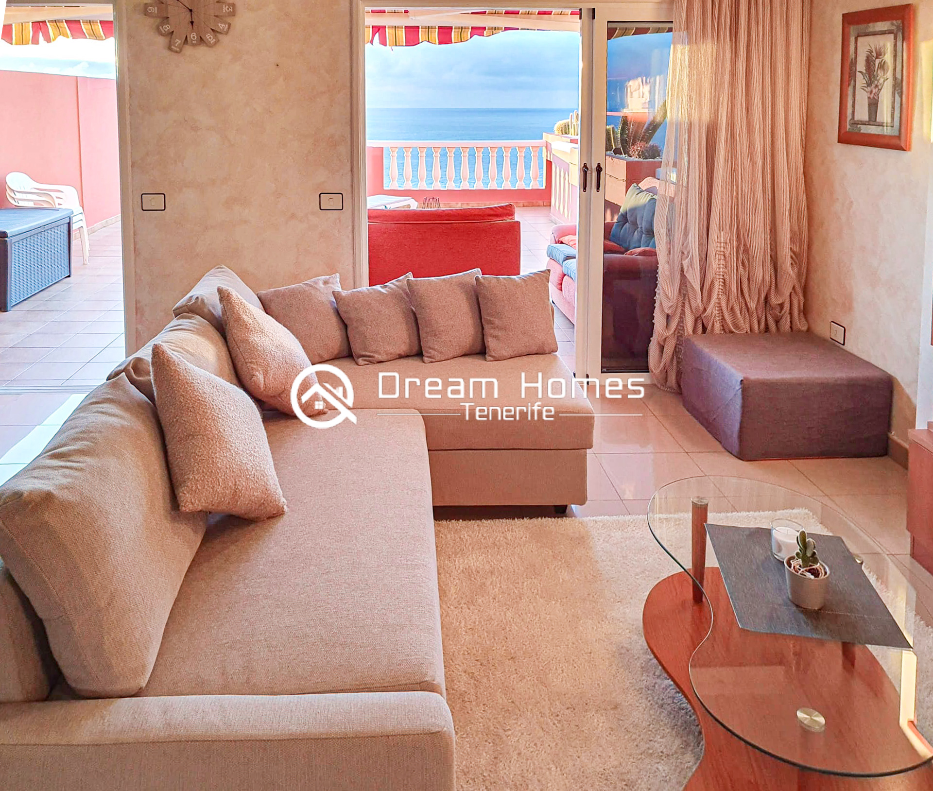 Fantastic View Los Gigantes Apartment Living Room Real Estate Dream Homes Tenerife