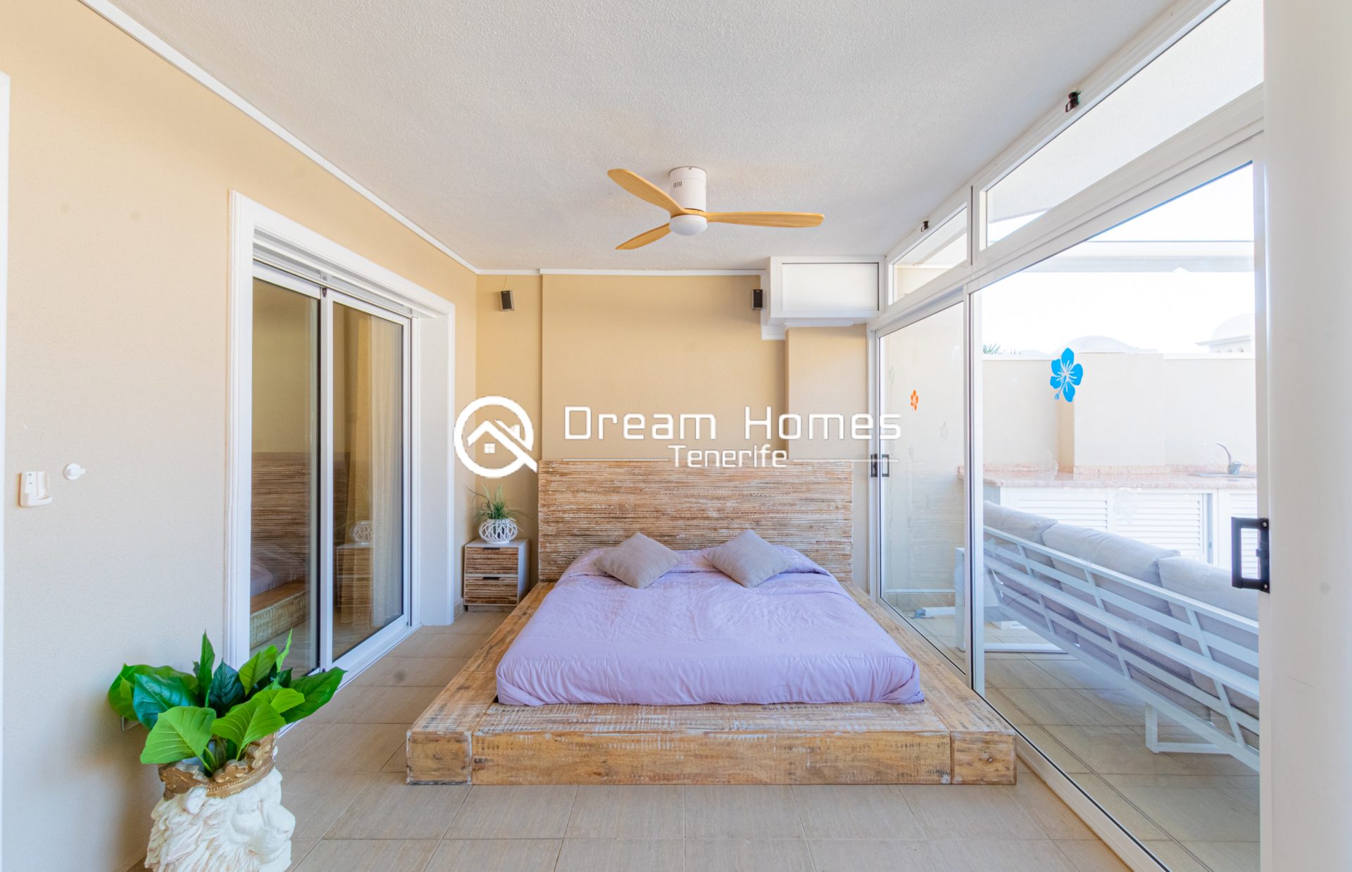 Spacious and Beautiful 3 Bedroom Apartment in the heart of Puerto de Santiago Bedroom Real Estate Dream Homes Tenerife