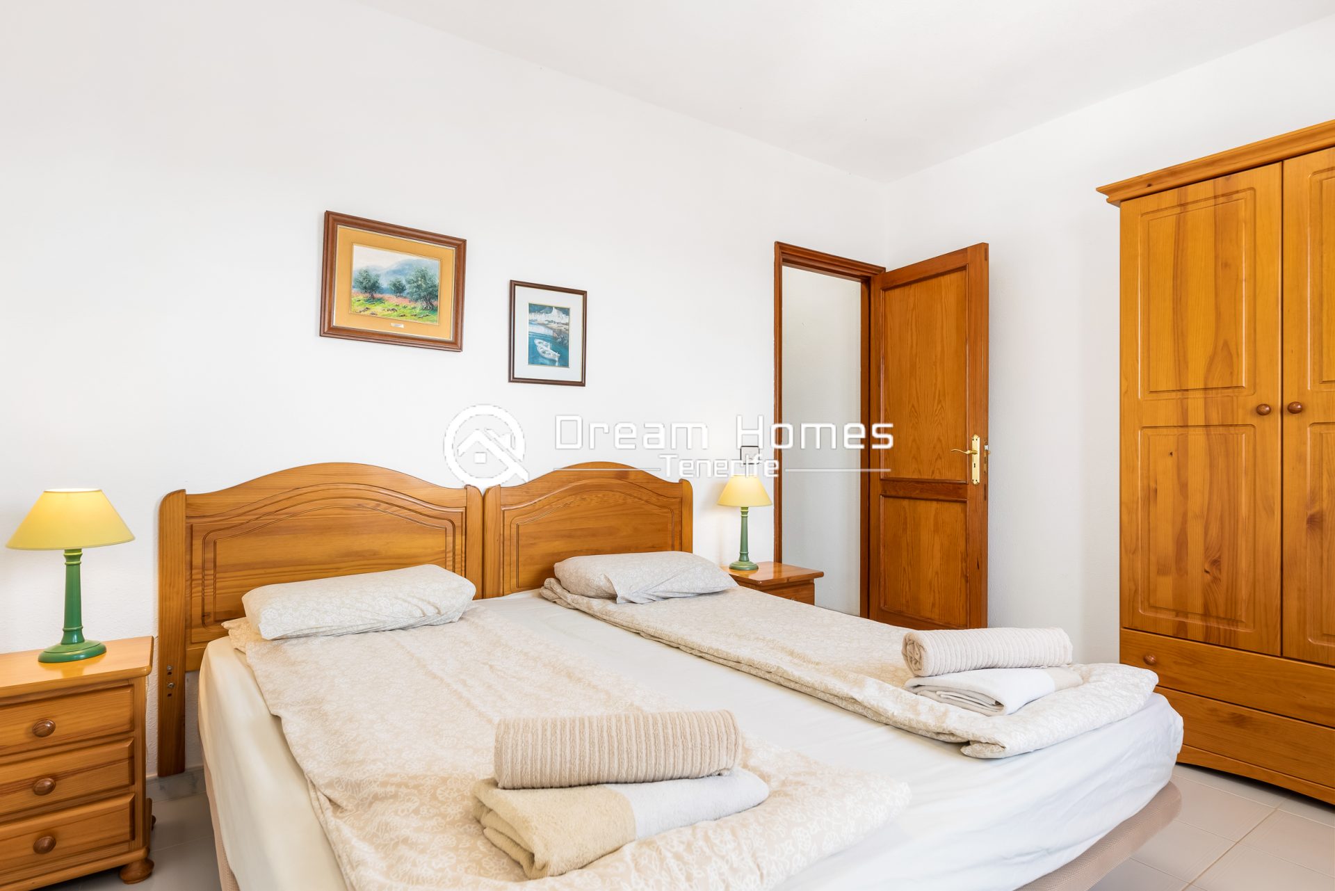 Spacious Two Bedroom Duplex Apartment in a very Peaceful Area Bedroom Real Estate Dream Homes Tenerife