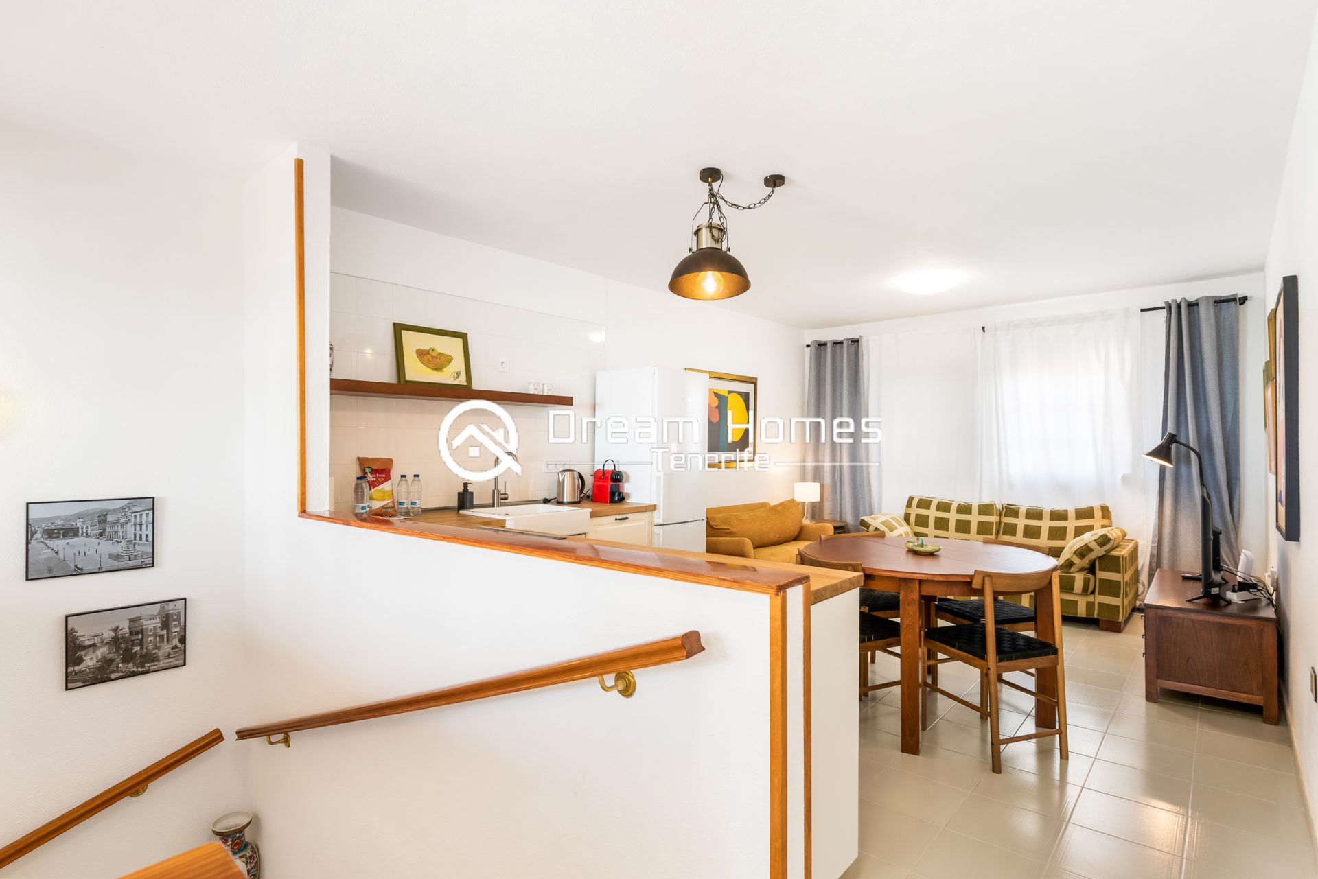 Spacious Two Bedroom Duplex Apartment in a very Peaceful Area Dining Area Real Estate Dream Homes Tenerife