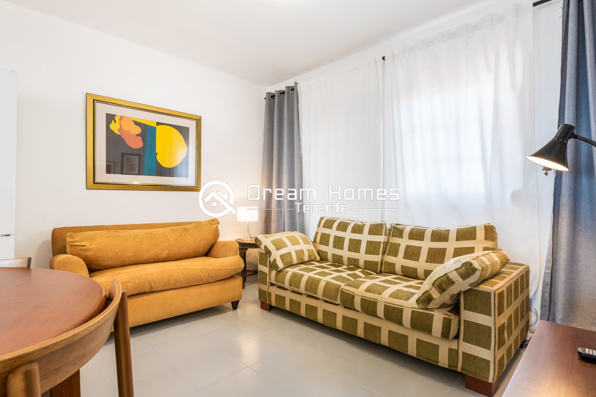 Spacious Two Bedroom Duplex Apartment in a very Peaceful Area Living Room Real Estate Dream Homes Tenerife