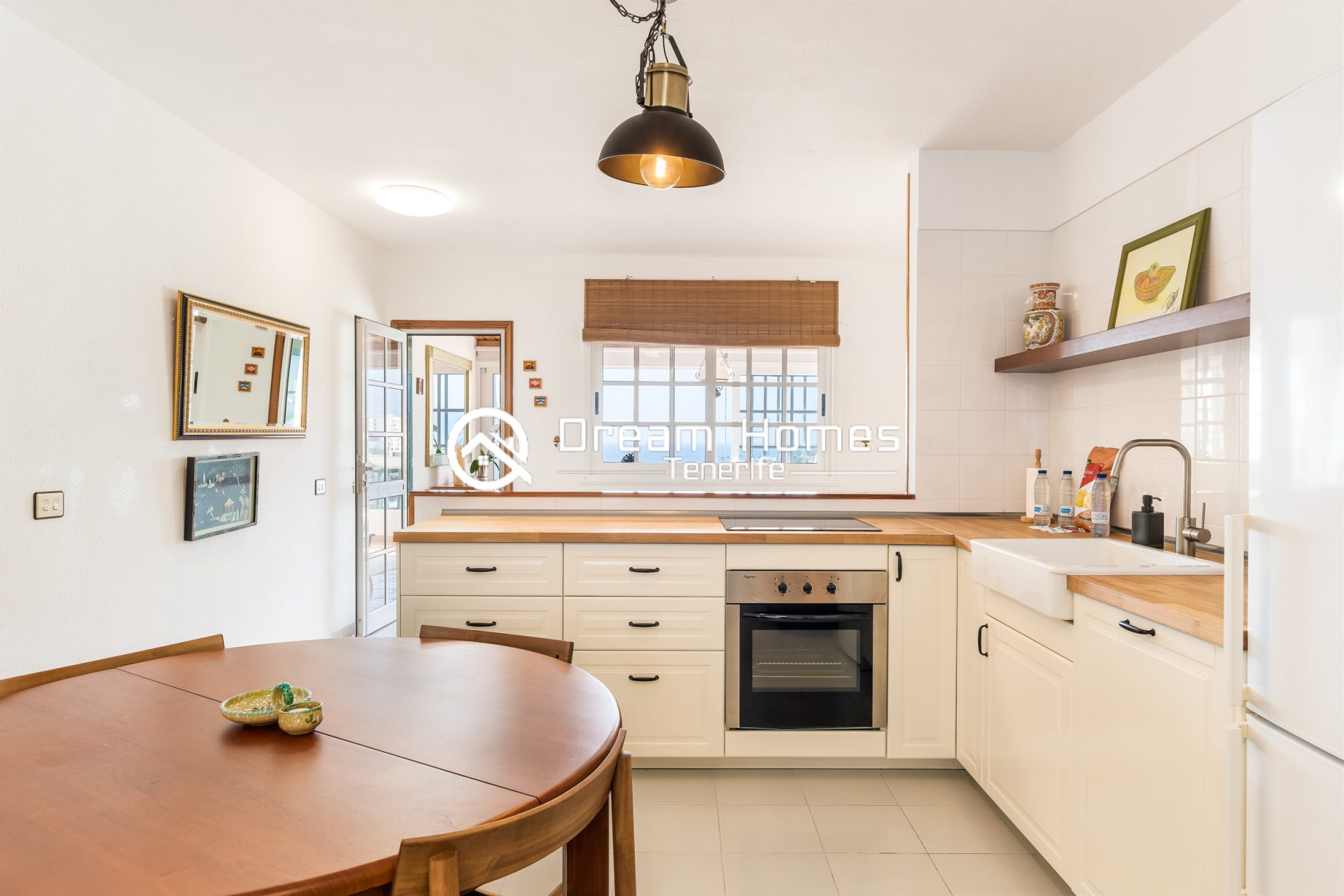 Spacious Two Bedroom Duplex Apartment in a very Peaceful Area Kitchen Real Estate Dream Homes Tenerife
