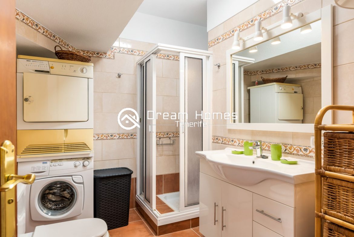 Spacious Two Bedroom Duplex Apartment in a very Peaceful Area Bathroom Real Estate Dream Homes Tenerife