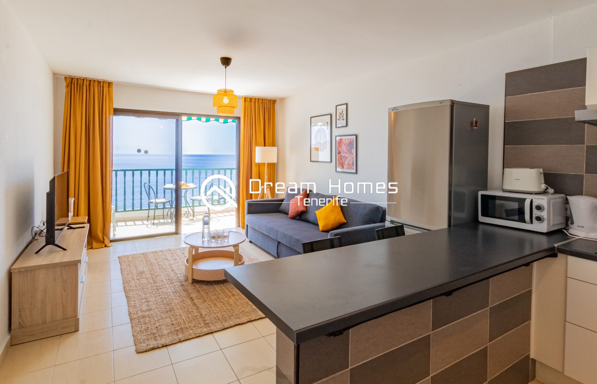 Playa Santiago One Bedroom Apartment with Amazing Views Living Room Real Estate Dream Homes Tenerife