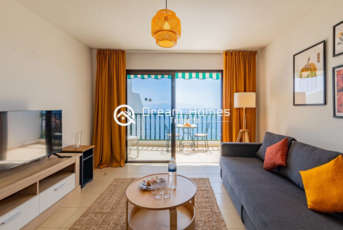 Playa Santiago One Bedroom Apartment with Amazing Views Living Room Real Estate Dream Homes Tenerife