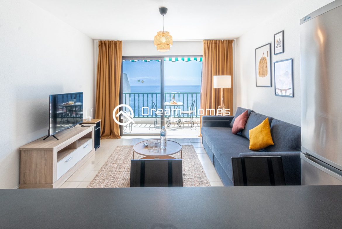 Playa Santiago One Bedroom Apartment with Amazing Views Living Room Real Estate Dream Homes Tenerife