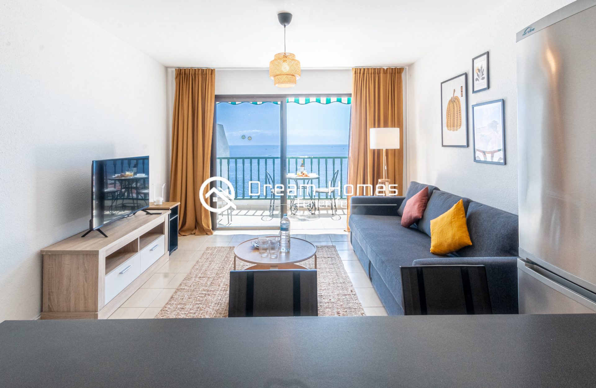 Playa Santiago One Bedroom Apartment with Amazing Views Living Room Real Estate Dream Homes Tenerife