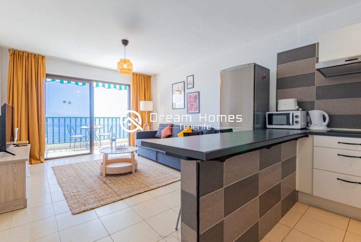 Playa Santiago One Bedroom Apartment with Amazing Views Living Room Real Estate Dream Homes Tenerife