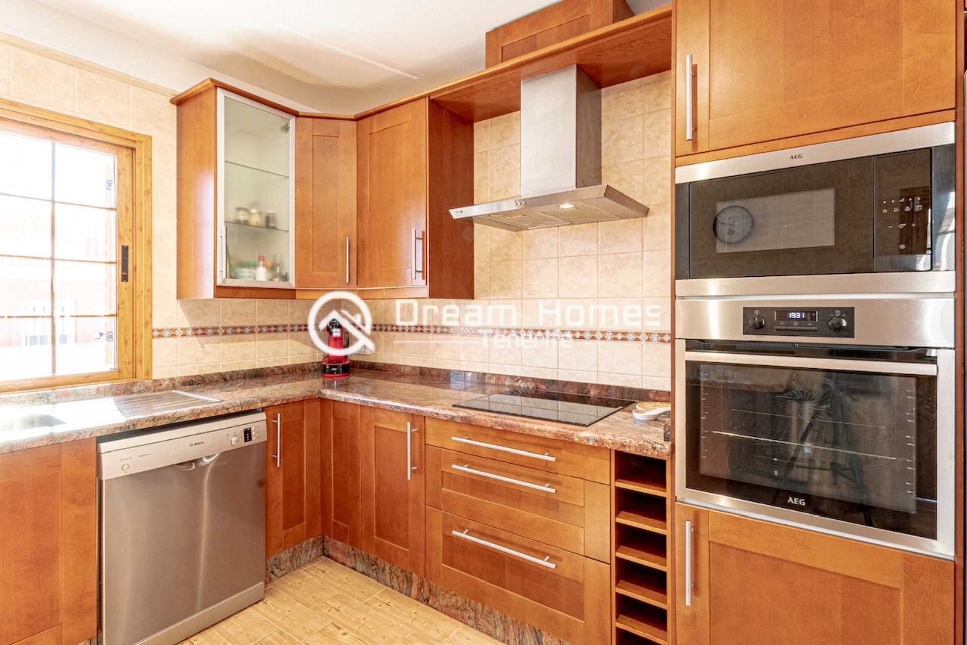 Spacious 7 Bedrooms in Villa Anastasia Kitchen Real Estate Dream Homes Tenerife