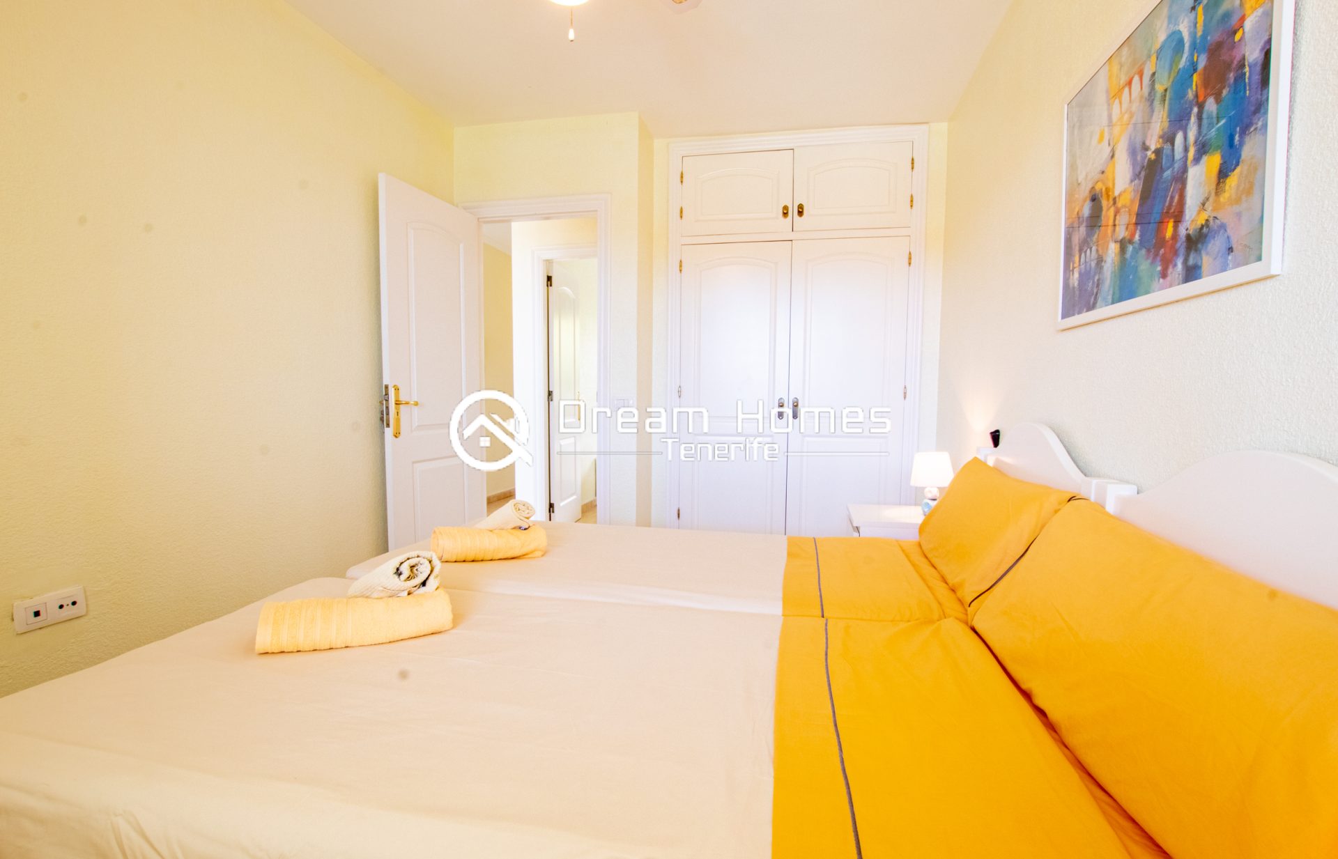 Bright 2-Bedroom Apartment with Fantastic Views Bedroom Real Estate Dream Homes Tenerife