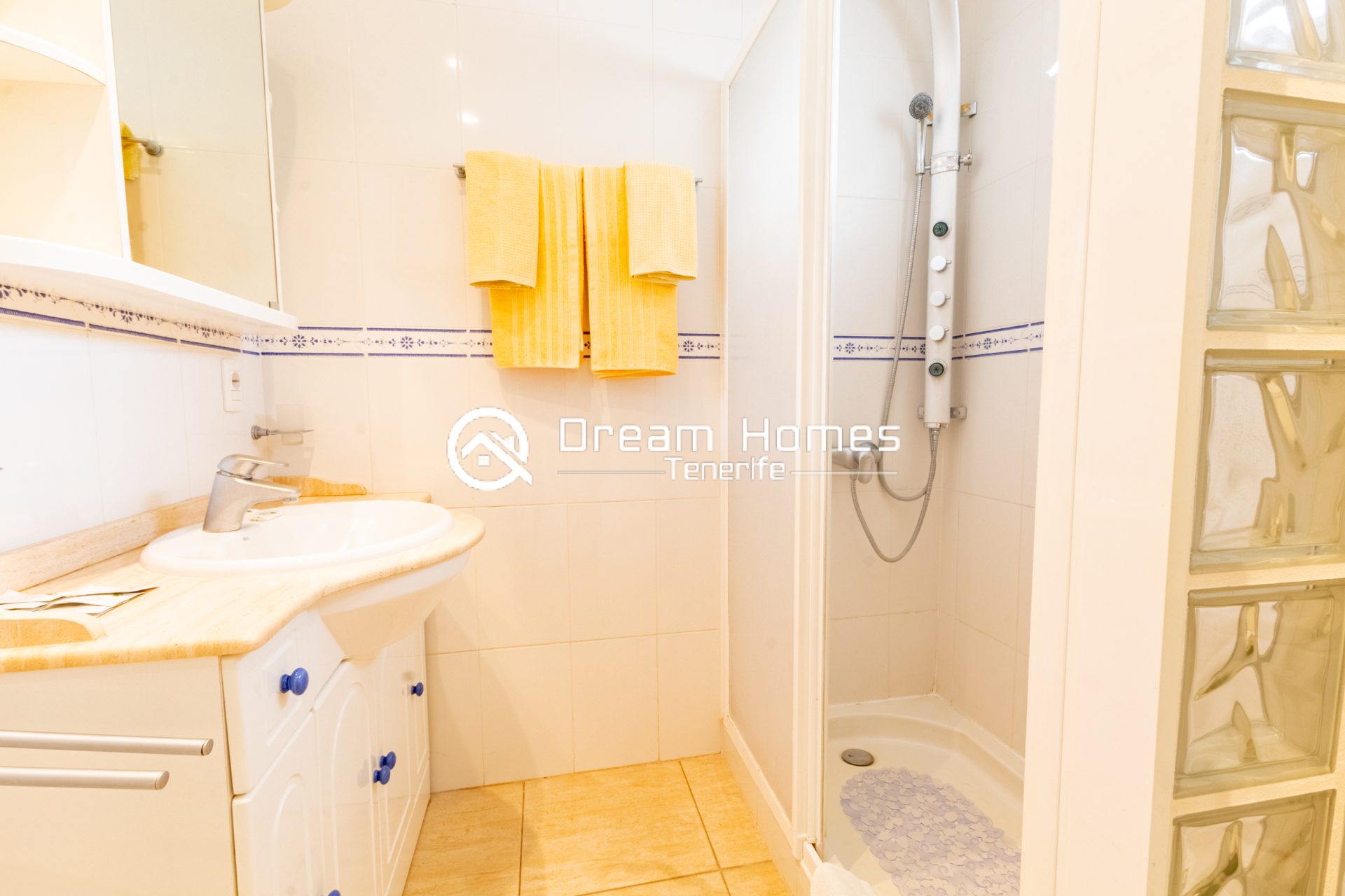 Bright 2-Bedroom Apartment with Fantastic Views Bathroom Real Estate Dream Homes Tenerife