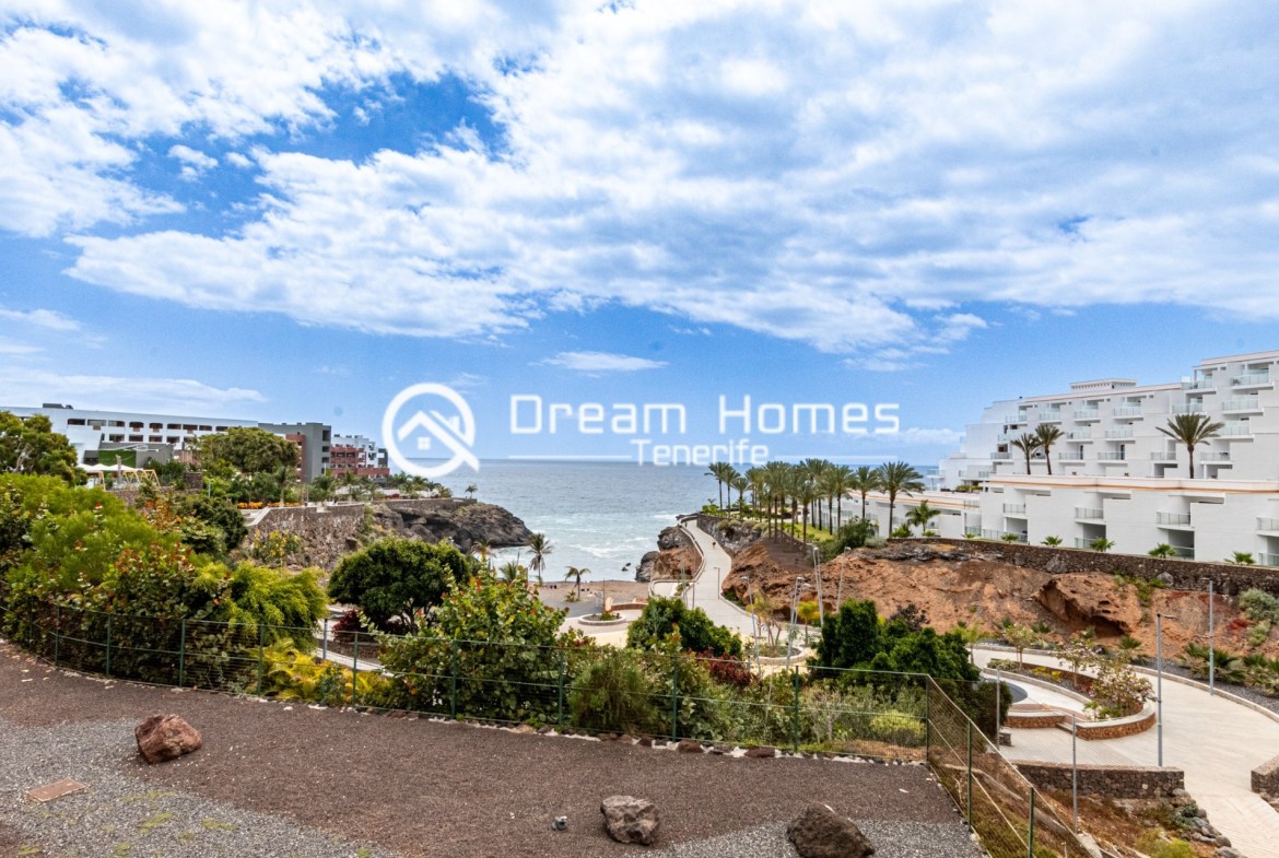 Oceanfront Playa Paraiso Apartment Terrace Real Estate Dream Homes Tenerife