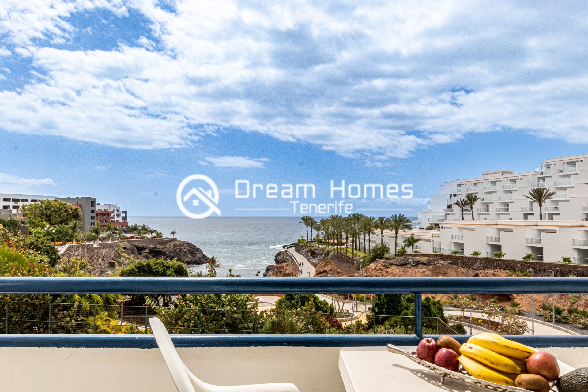 Oceanfront Playa Paraiso Apartment Terrace Real Estate Dream Homes Tenerife