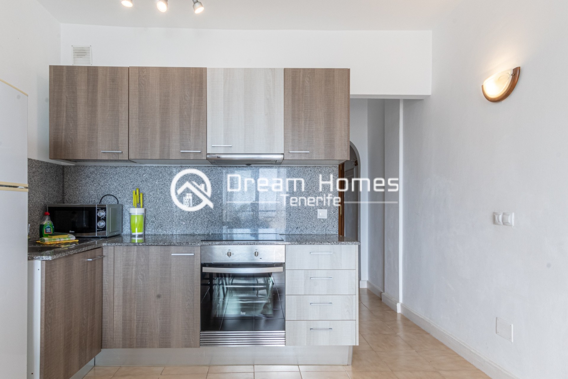Oceanfront Playa Paraiso Apartment Kitchen Real Estate Dream Homes Tenerife