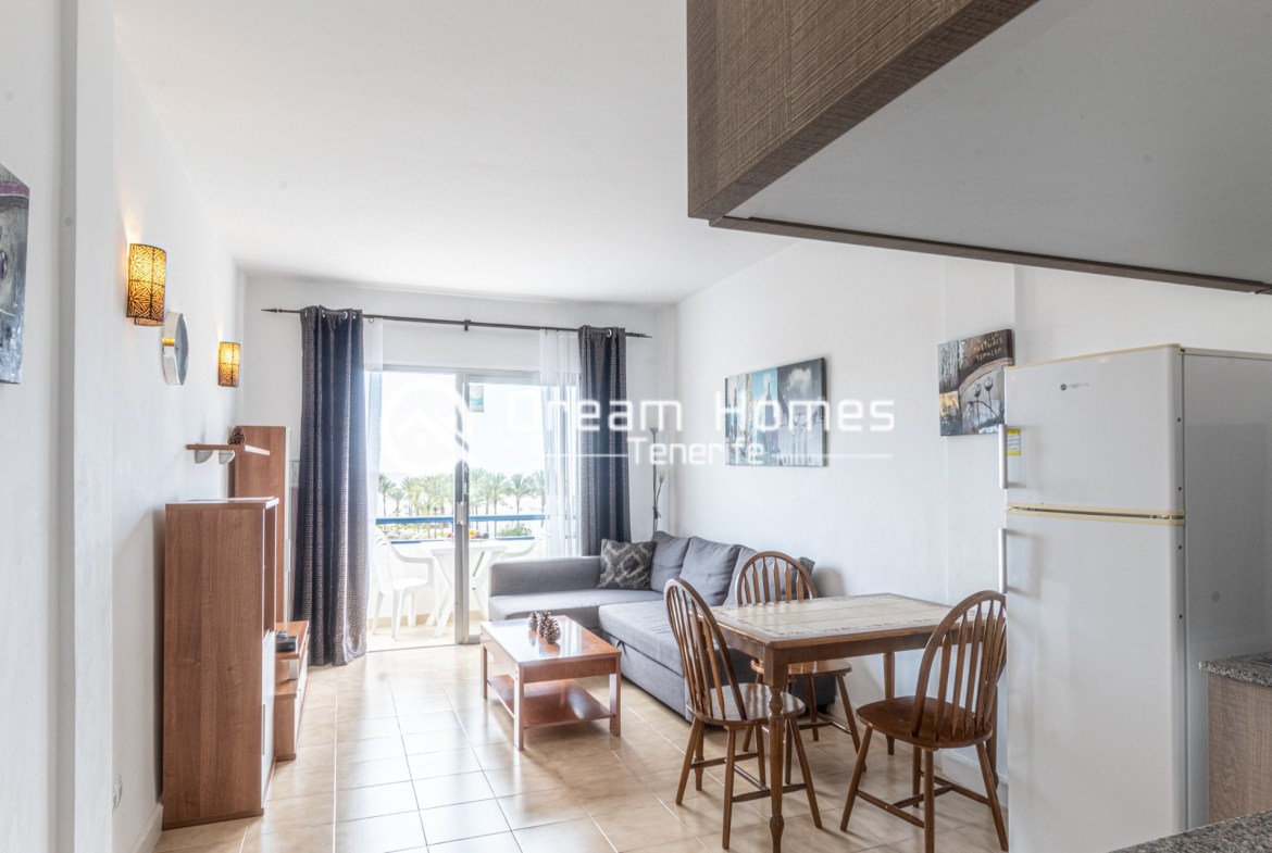 Oceanfront Playa Paraiso Apartment Living Room Real Estate Dream Homes Tenerife