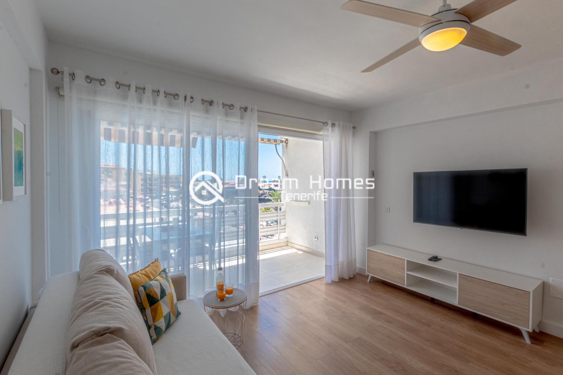 Beachfront Gem One Bedroom Apartment in Puerto de Santiago Living Room Real Estate Dream Homes Tenerife
