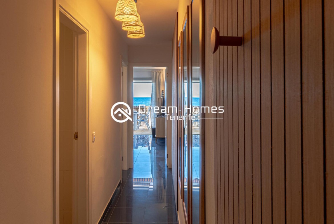 Oceanfront Oasis Two Bedroom Apartment in Los Gigantes Living Room Real Estate Dream Homes Tenerife