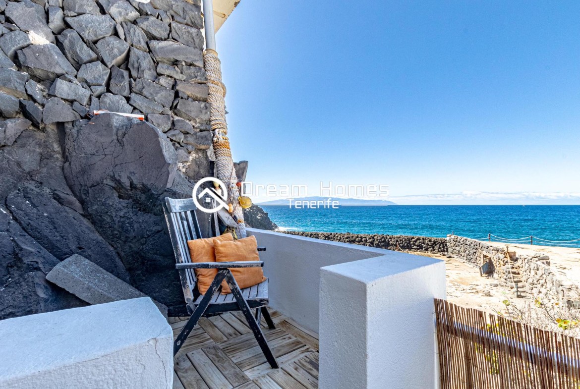 Oceanfront Oasis Two Bedroom Apartment in Los Gigantes Terrace Real Estate Dream Homes Tenerife