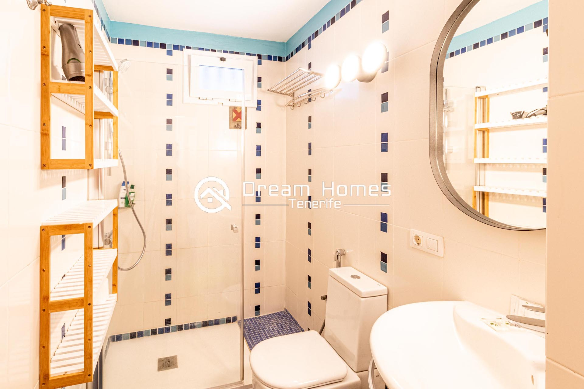 Oceanfront Oasis Two Bedroom Apartment in Los Gigantes Bathroom Real Estate Dream Homes Tenerife