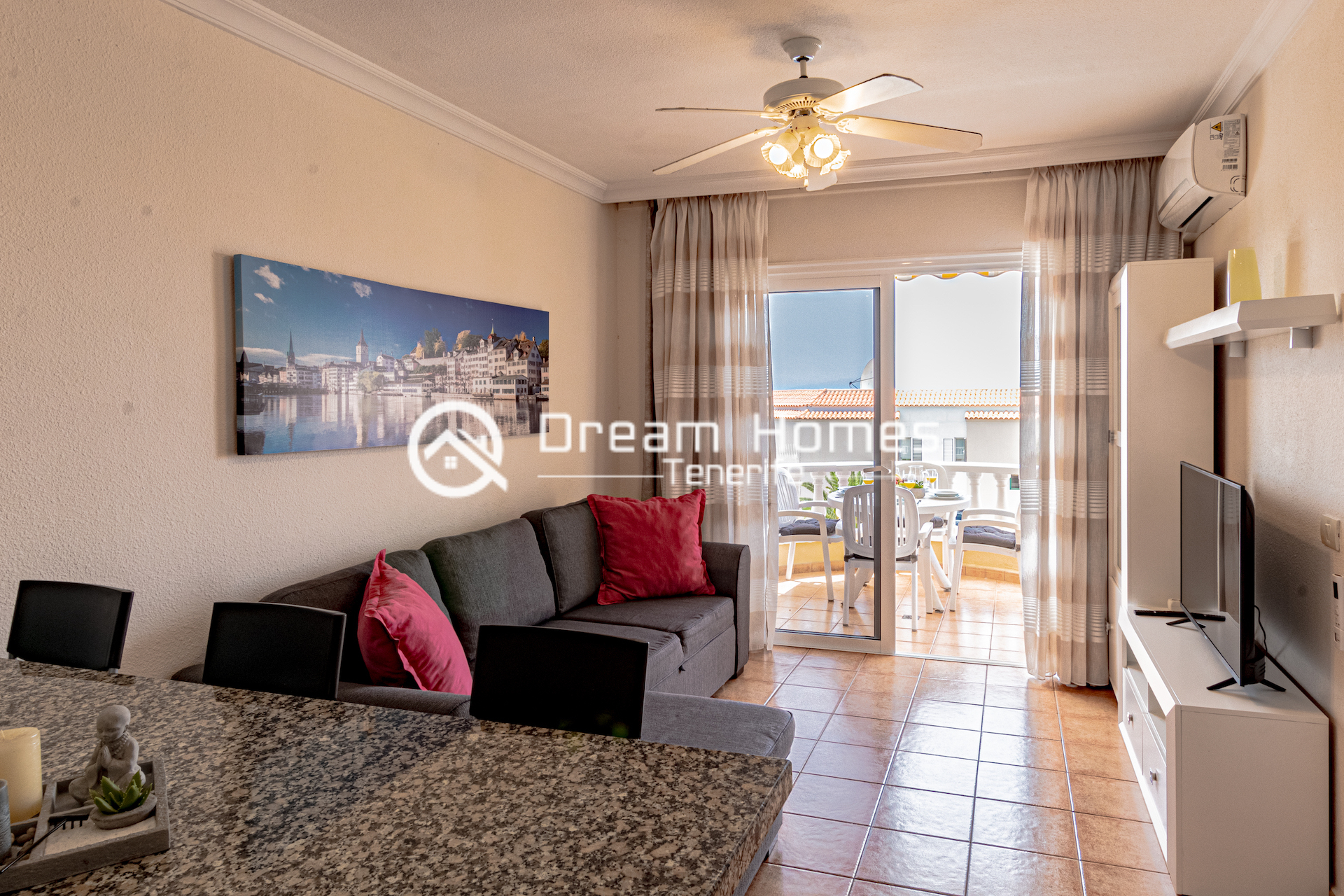 Seaside Escape Two Bedroom Apartment Living Room Real Estate Dream Homes Tenerife