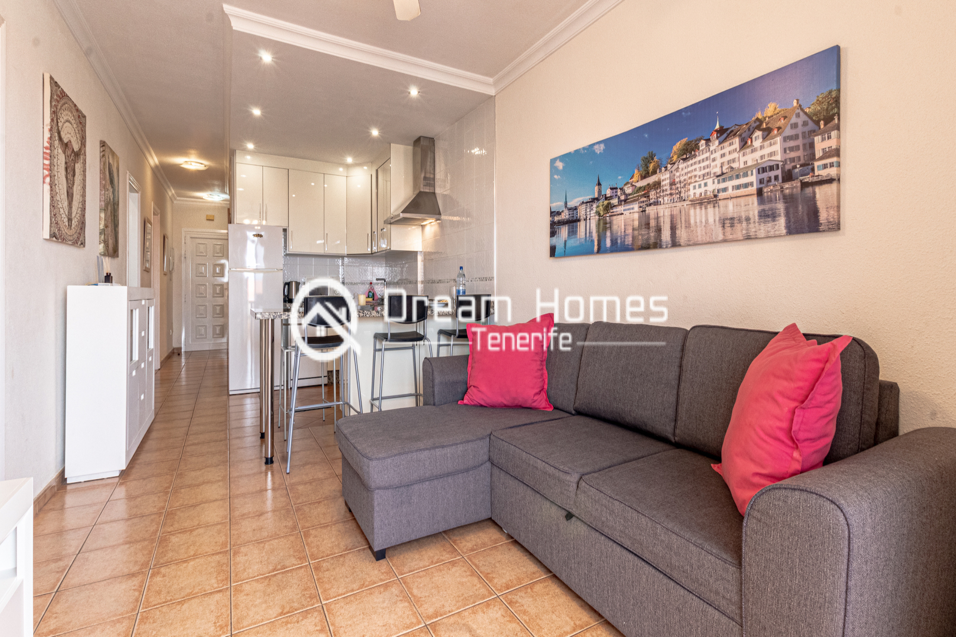 Seaside Escape Two Bedroom Apartment Living Room Real Estate Dream Homes Tenerife