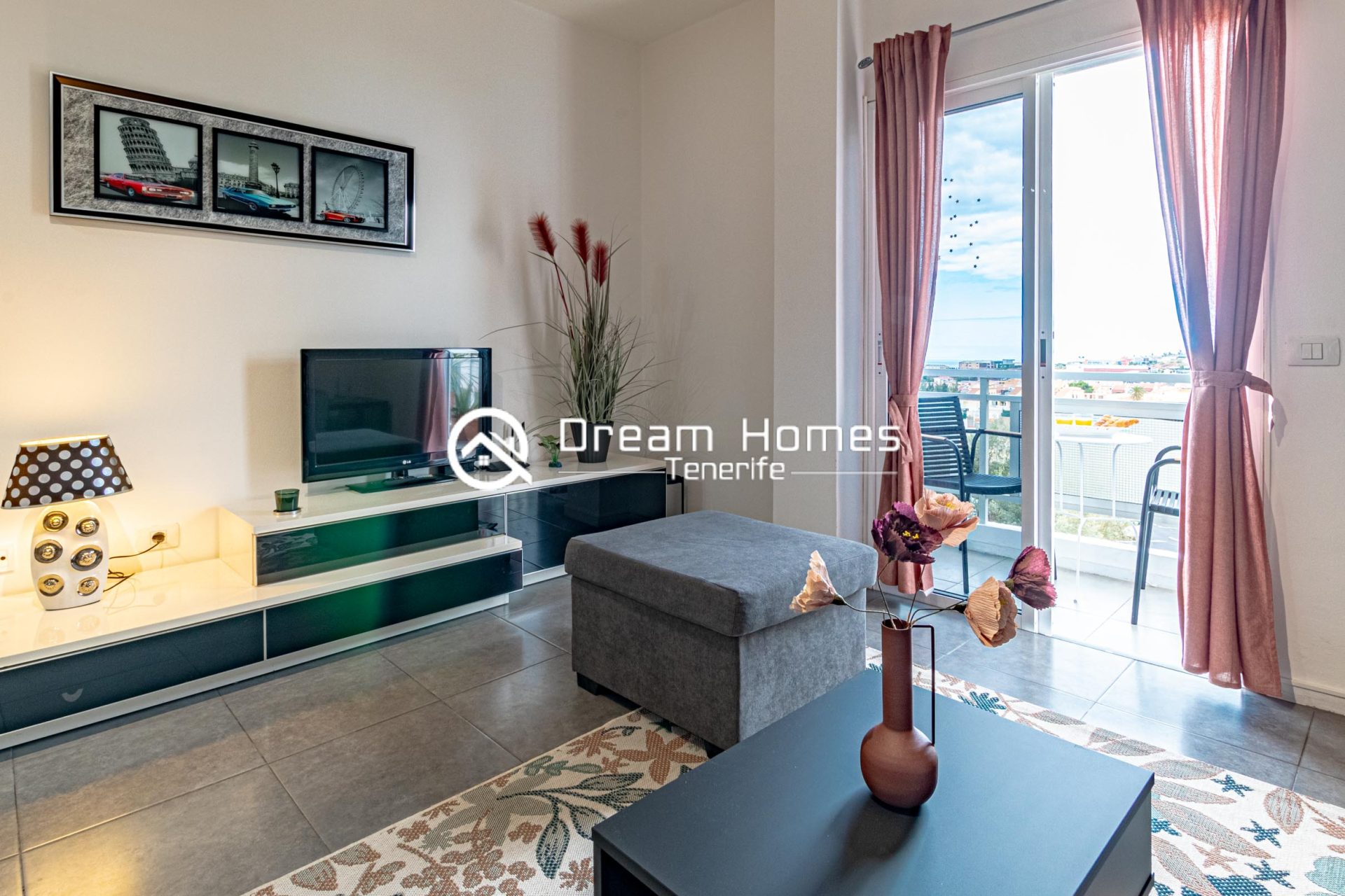 Modern and Charming One Bedroom Apartment in Adeje Living Room Real Estate Dream Homes Tenerife