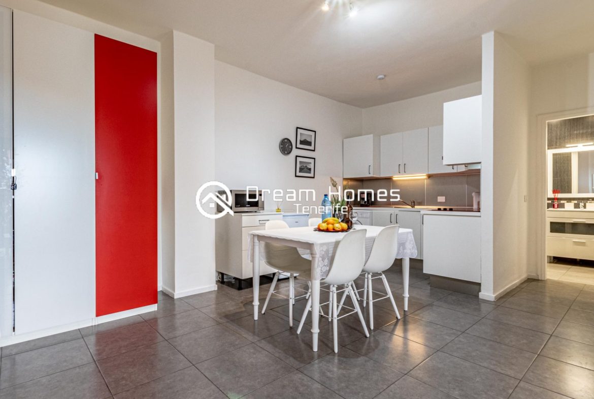 Modern and Charming One Bedroom Apartment in Adeje Dining Area Real Estate Dream Homes Tenerife