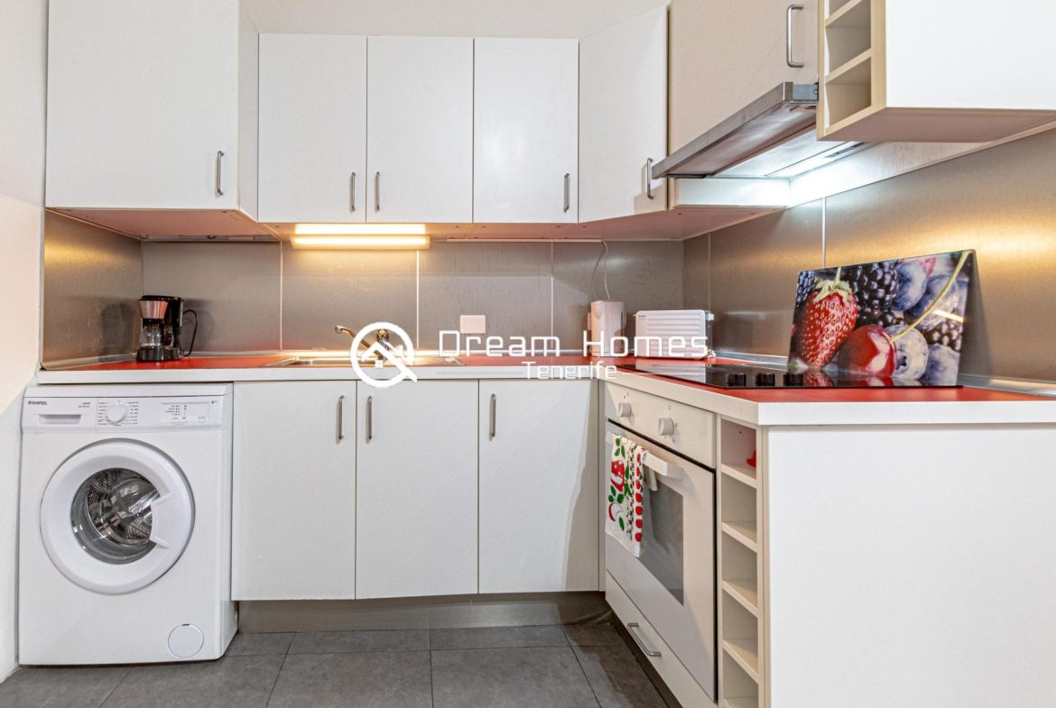 Modern and Charming One Bedroom Apartment in Adeje Kitchen Real Estate Dream Homes Tenerife