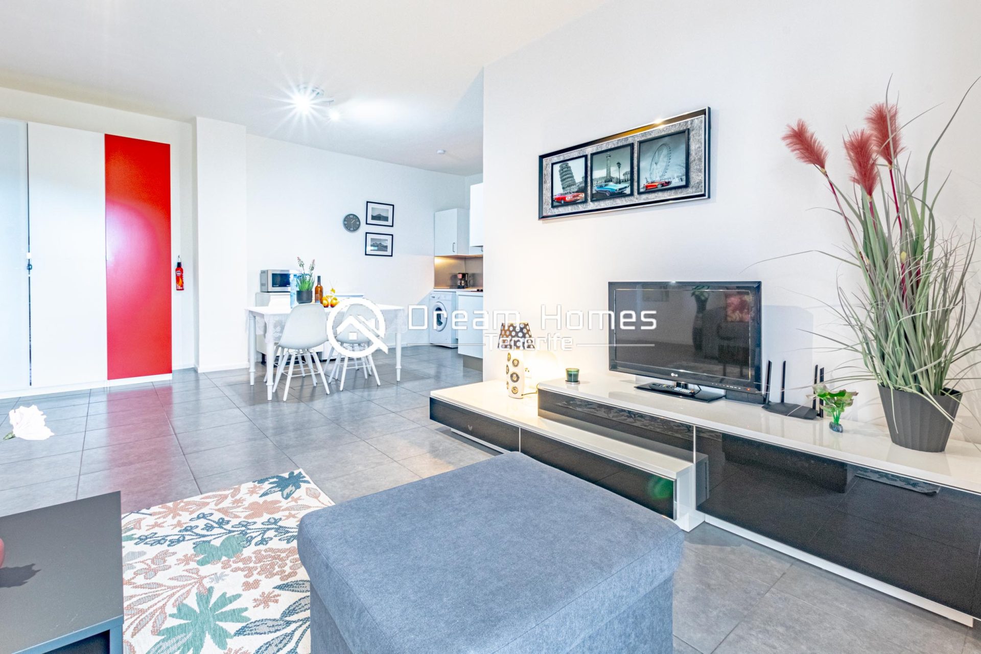 Modern and Charming One Bedroom Apartment in Adeje Living Room Real Estate Dream Homes Tenerife