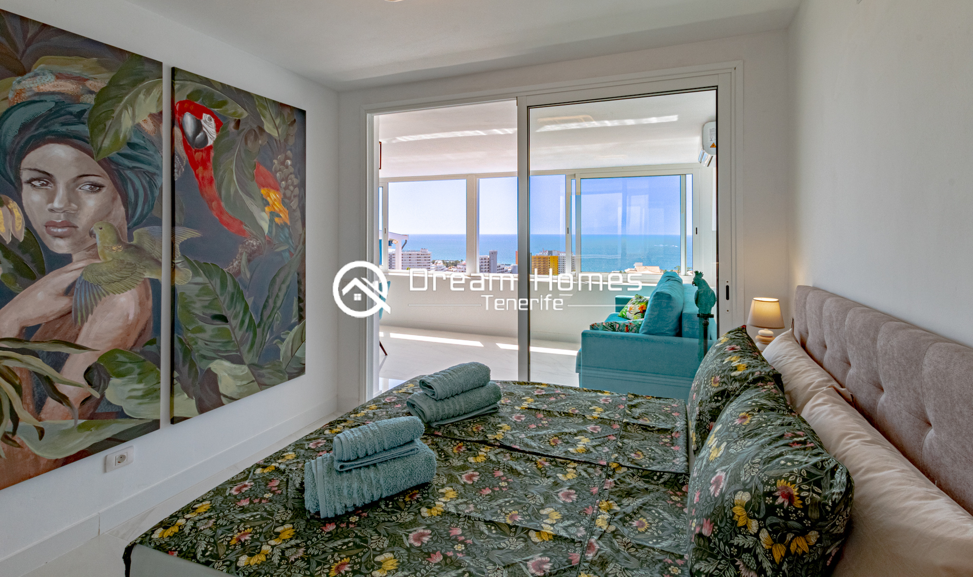 Modern Seaside Escape Bedroom Real Estate Dream Homes Tenerife