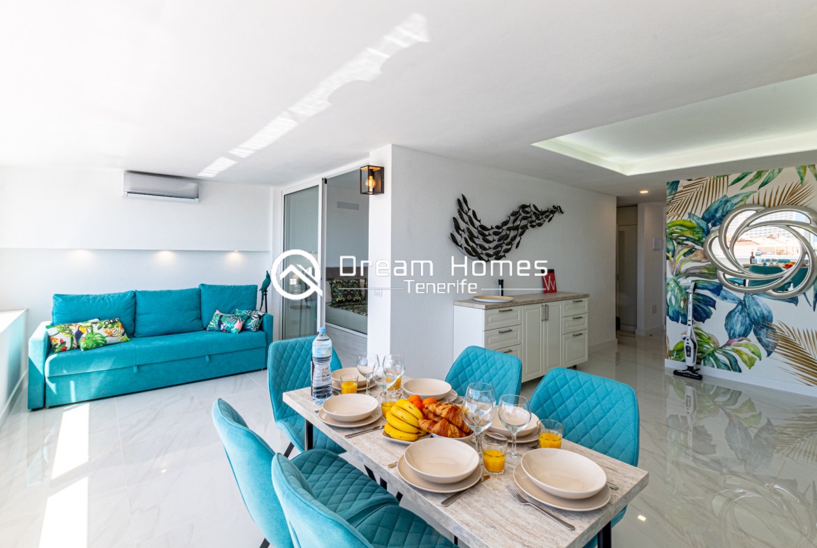 Modern Seaside Escape Living Room Real Estate Dream Homes Tenerife