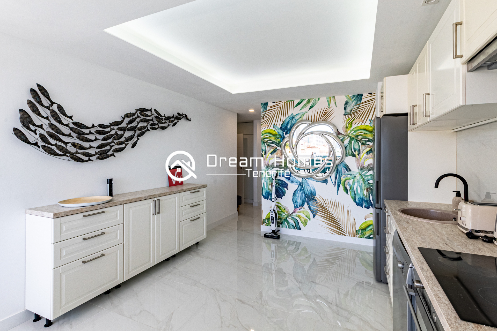 Modern Seaside Escape Kitchen Real Estate Dream Homes Tenerife