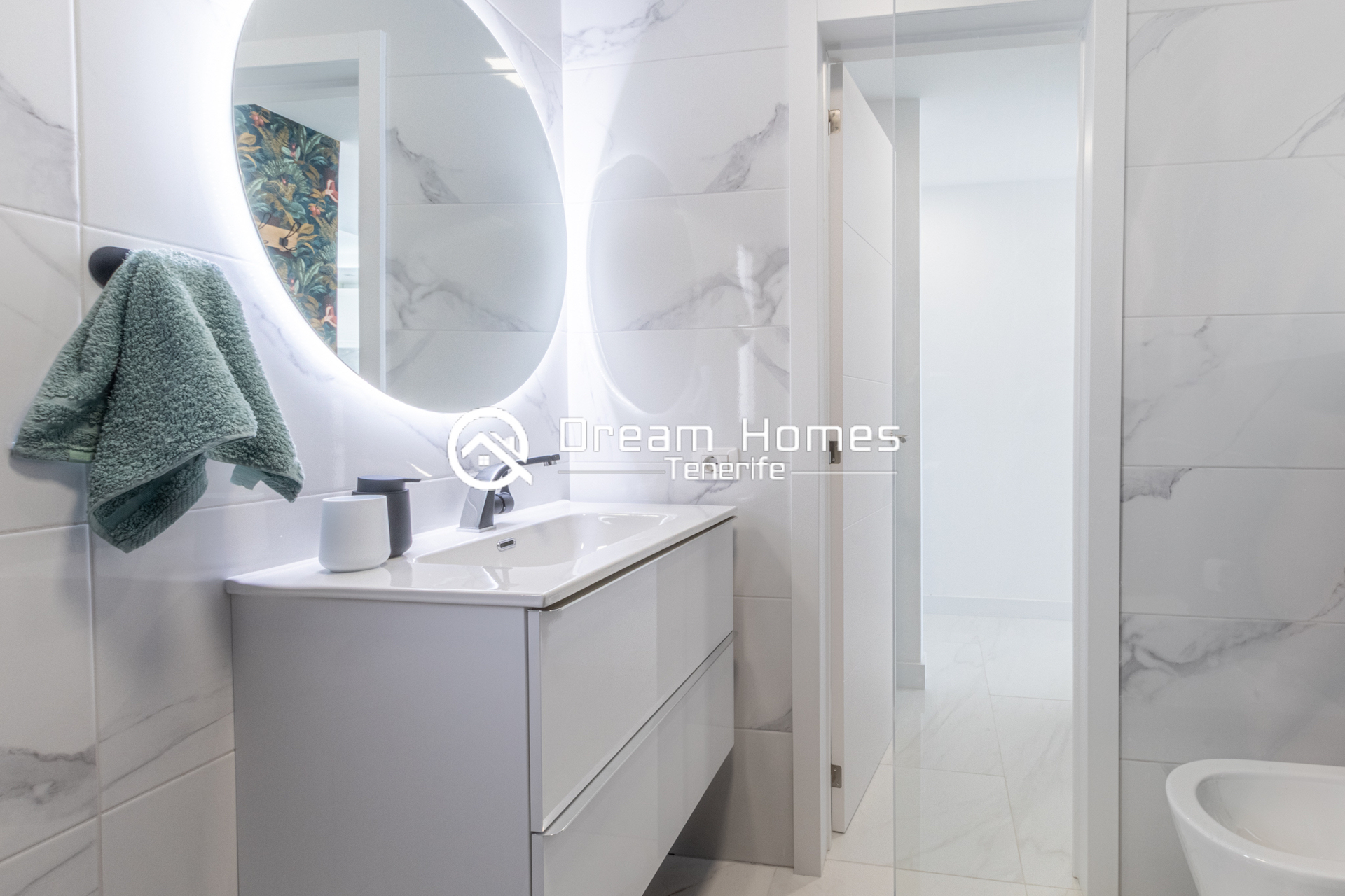 Modern Seaside Escape Bathroom Real Estate Dream Homes Tenerife