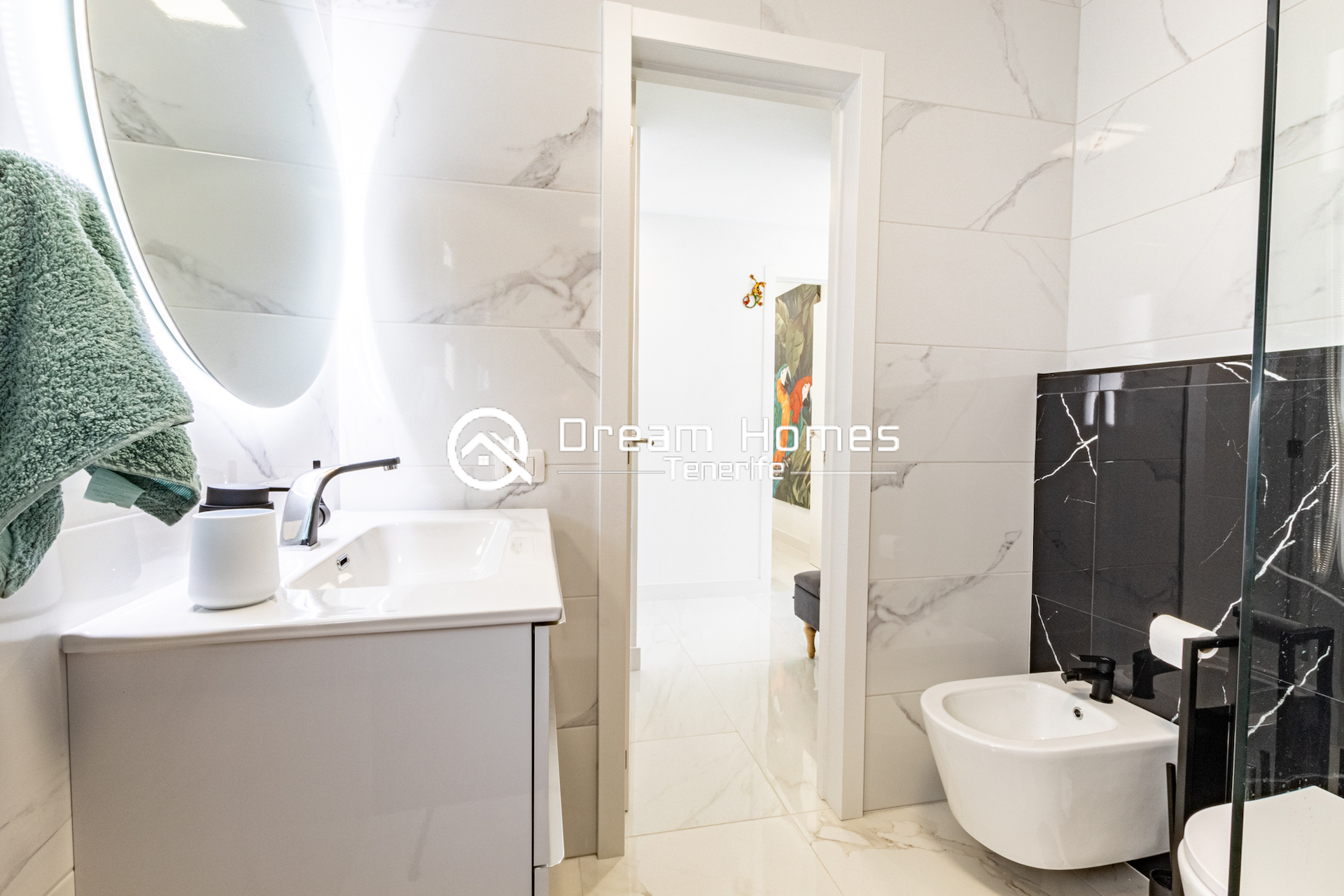 Modern Seaside Escape Bathroom Real Estate Dream Homes Tenerife