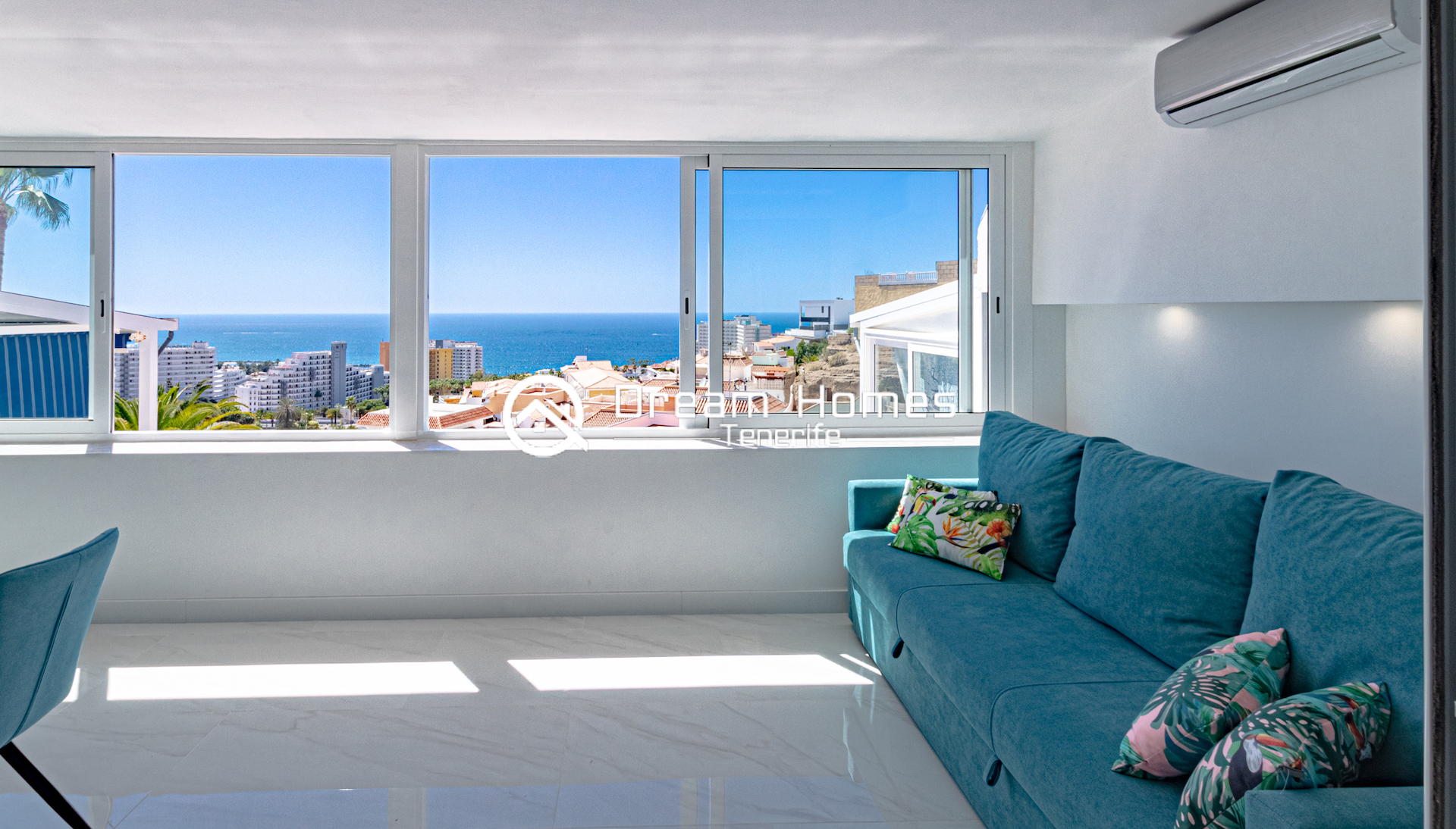 Modern Seaside Escape Living Room Real Estate Dream Homes Tenerife