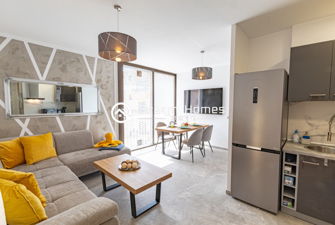 Charming Rayco One Bedroom Apartment in Puerto de Santiago Living Room Real Estate Dream Homes Tenerife