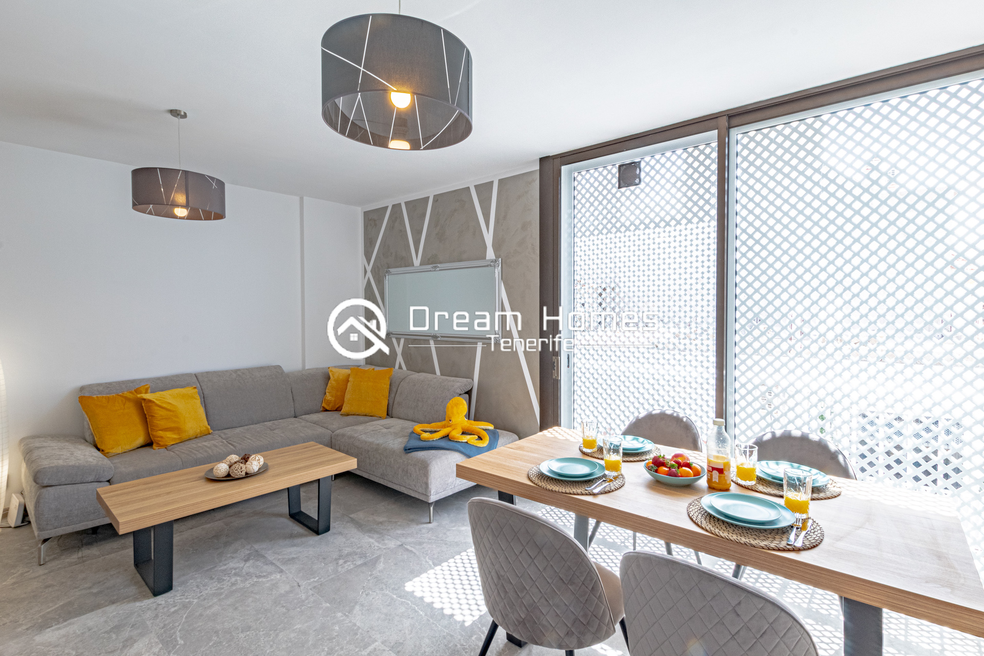Charming Rayco One Bedroom Apartment in Puerto de Santiago Living Room Real Estate Dream Homes Tenerife