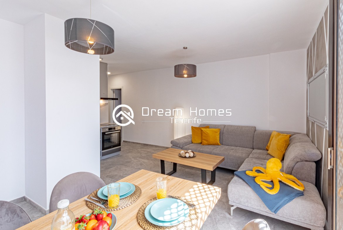 Charming Rayco One Bedroom Apartment in Puerto de Santiago Living Room Real Estate Dream Homes Tenerife