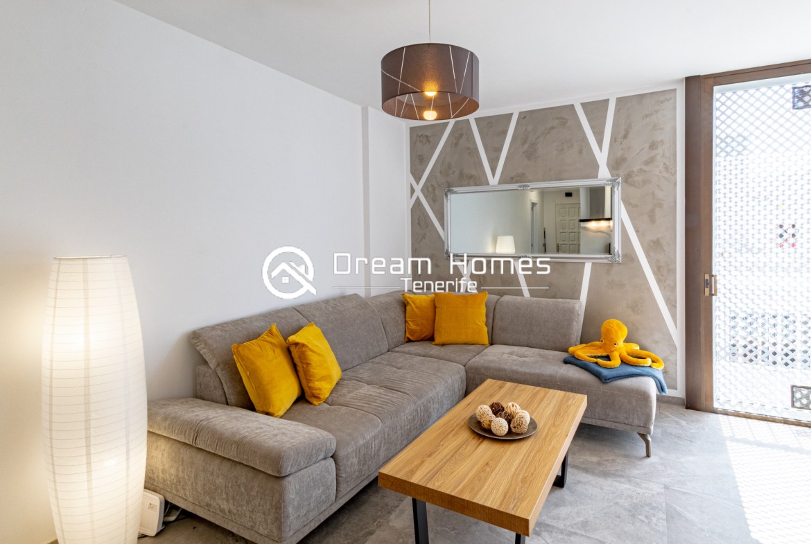 Charming Rayco One Bedroom Apartment in Puerto de Santiago Living Room Real Estate Dream Homes Tenerife