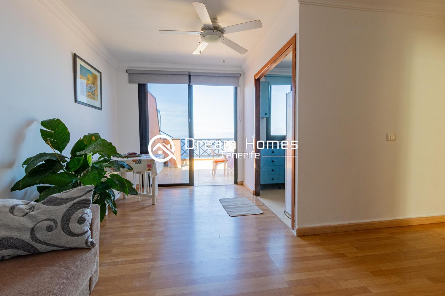 Charming Penthouse in Puerto de Santiago Living Room Real Estate Dream Homes Tenerife