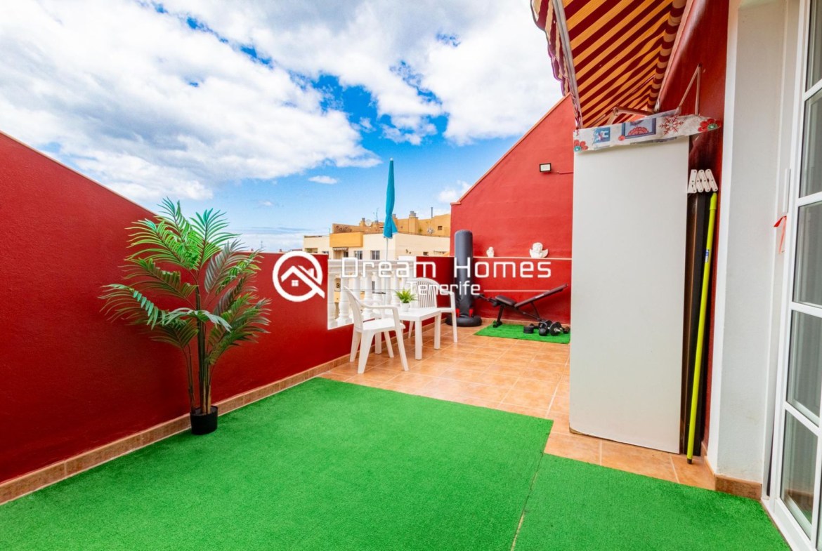 Cozy 1-Bed Penthouse with a View Terrace Real Estate Dream Homes Tenerife