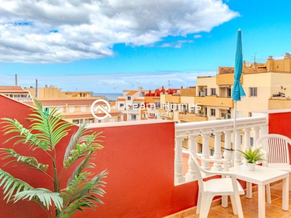 Cozy 1-Bed Penthouse with a View Terrace Real Estate Dream Homes Tenerife